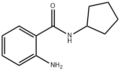 2-AMINO-N-CYCLOPENTYLBENZAMIDE Structure