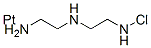 chlorodiethylenetriamine platinum Structure