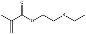 ETHYLTHIOETHYL METHACRYLATE Structure