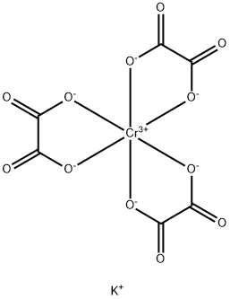 CHROMIC POTASSIUM OXALATE Structure