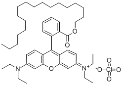 RHODAMINE B OCTADECYL ESTER PERCHLORATE Structure