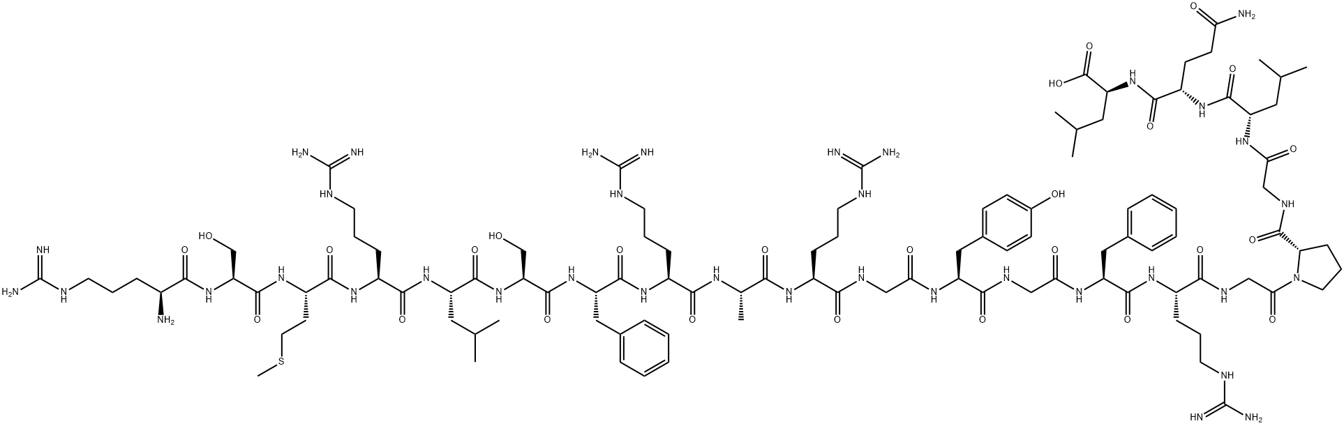 CATESTATIN Structure