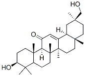 3β,30-Dihydroxyolean-12-en-11-one Structure