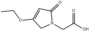 (4-ETHOXY-2-OXO-2,5-DIHYDRO-PYRROL-1-YL)-ACETIC ACID Structure