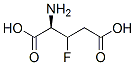 L-Glutamic acid, 3-fluoro- (9CI) Structure