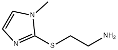 2-[(1-METHYL-1H-IMIDAZOL-2-YL)THIO]ETHANAMINE Structure