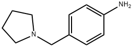 4-피롤리딘-1-일메틸-페닐라민 구조식 이미지