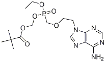 142341-04-6 Propanoic acid, 2,2-dimethyl-, [[[[2-(6-amino-9H-purin-9-yl)ethoxy]methyl]ethoxyphosphinyl]oxy]methyl ester