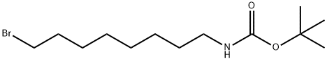 tert-Butyl N-(8-bromooctyl)carbamate Structure