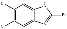 2-BROMO-5,6-DICHLOROBENZIMIDAZOLE Structure