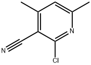 2-Chloro-3-cyano-4,6-dimethylpyridine 구조식 이미지
