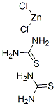 dichlorobis(thiourea-S)zinc  Structure