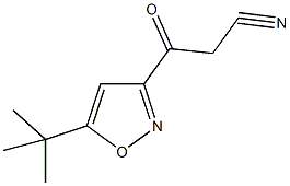 3-(5-tert-Butyl-isoxazol-3-yl)-3-oxo-propionitrile Structure