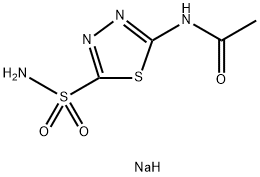 ACETAZOLAMIDE SODIUM Structure