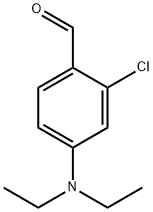 2-클로로-4-(디에틸아미노)벤즈알데히드 구조식 이미지