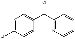 2-(4,알파-디클로로벤질)피리딘 구조식 이미지