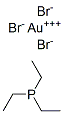 triethylphosphine gold bromide Structure