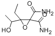 1,1-DICARBAMOYL-1,2-EPOXY-2-ETHYL-3-HYDROXYBUTANE Structure