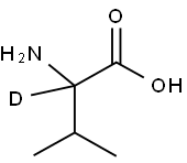 DL-VALINE-2-D1 Structure