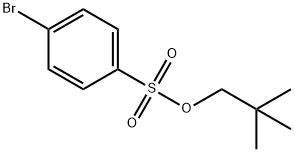 2,2-디메틸프로필4-브로모벤젠술폰산염 구조식 이미지
