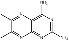 2,4-디아미노-6,7-디메틸프테리딘 구조식 이미지