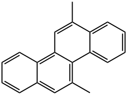 5,12-dimethylchrysene Structure