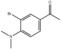 1-(3-broMo-4-(diMethylaMino)phenyl)ethanone Structure