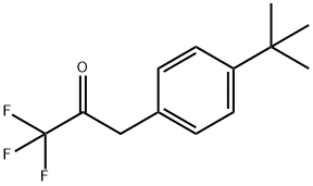 3-(4-TERT-BUTYLPHENYL)-1,1,1-TRIFLUORO-2-PROPANONE Structure