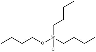 DI-N-BUTYLBUTOXYCHLOROTIN Structure