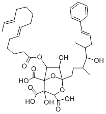 Zaragozic acid A Structure