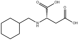 N-(CYCLOHEXANEMETHYL) ASPARTIC ACID Structure