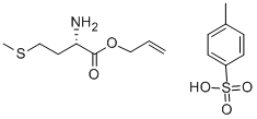 L-METHIONINE ALLYL ESTER TOLUENE-4-SULFONATE Structure