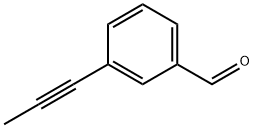 Benzaldehyde, 3-(1-propynyl)- (9CI) Structure