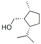 Cyclopentanemethanol, 2-methyl-5-(1-methylethyl)-, [1R-(1alpha,2ba,5alpha)]- (9CI) Structure