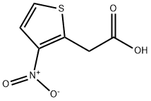 2-(3-Nitrothiophen-2-yl)acetic acid Structure