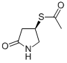 (R)-4-ACETYLTHIO-2-PYRROLIDINONE Structure