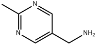 5-피리미딘메탄아민,2-메틸-(9CI) 구조식 이미지
