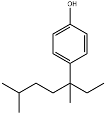 3,6,3-Nonylphenol,  363-NP,  4-(1-Ethyl-1,4-dimethylpentyl)phenol Structure