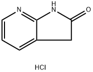 1H,2H,3H-pyrrolo[2,3-b]pyridin-2-one hydrochloride 구조식 이미지
