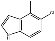 1H-Indole, 5-chloro-4-methyl- Structure