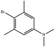 4-Bromo-N,N-dimethyl-3,5-xylidine Structure