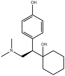 R-(-)-O-DESMETHYLVENLAFAXINE Structure