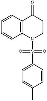 1,2-디하이드로-1-토실퀴놀린-4(3H)-온 구조식 이미지