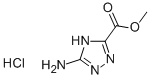 메틸5-아미노-4H-1,2,4-트리아졸-3-카르복실레이트염산염 구조식 이미지