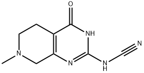 (7-methyl-4-oxo-3,4,5,6,7,8-hexahydropyrido[3,4-d]pyrimidin-2-yl)cyanamide Structure