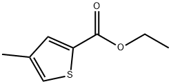 4-Methyl-thiophene-2-carboxylic acid ethyl ester Structure