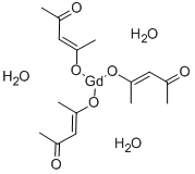 GADOLINIUM (III) ACETYLACETONATE HYDRATE  Structure