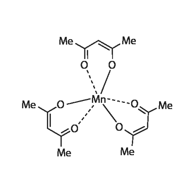 Manganic acetylacetonate Structure