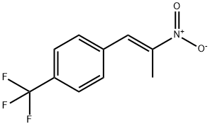 BETA-METHYL-BETA-NITRO-4'-(TRIFLUOROMETHYL)STYRENE Structure