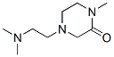 피페라지논,4-[2-(디메틸아미노)에틸]-1-메틸-(9CI) 구조식 이미지